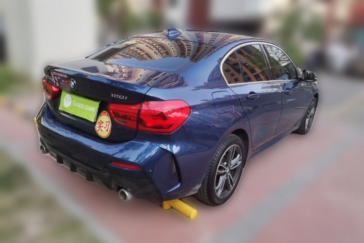 Used BMW 1 Series 2021 120i M Sport Edition Rear Right 45 Deg