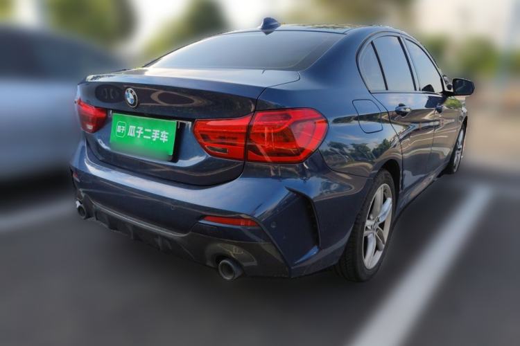 Used BMW 1 Series 2021 120i M Sport Night Edition Rear Right 45 Deg