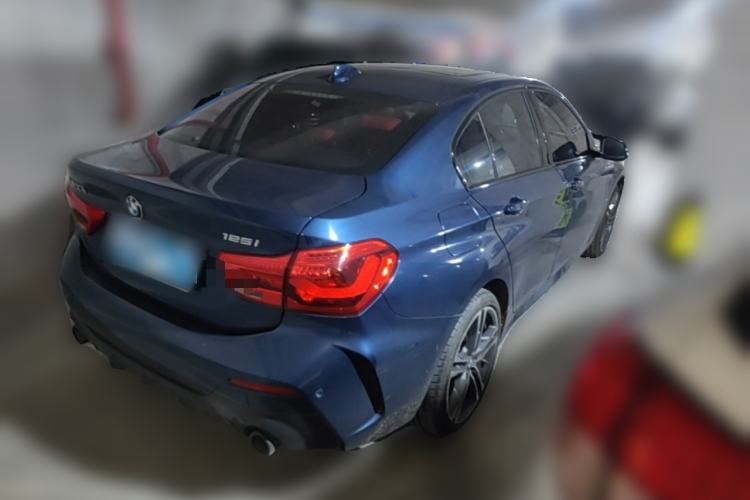 Used BMW 1 Series 2021 Restyled 125i M Sport Night Edition Rear Right 45 Deg
