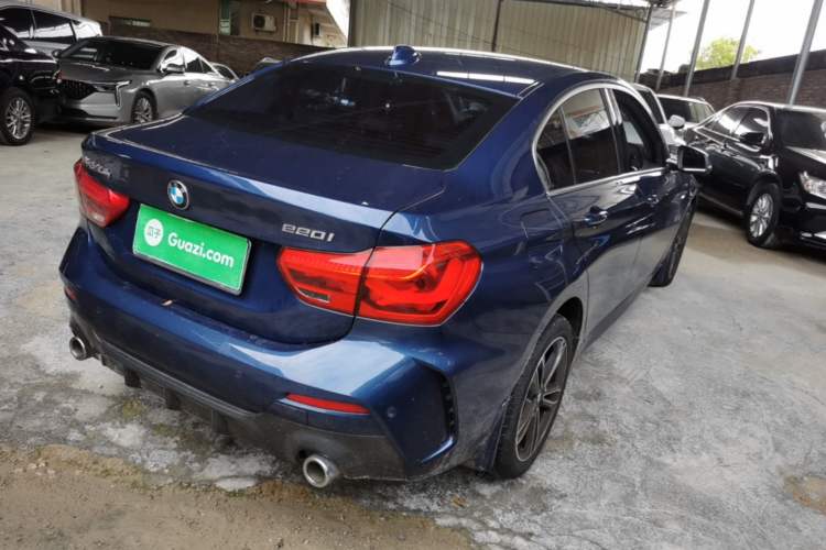 Used BMW 1 Series 2021 120i M Sport Edition Rear Right 45 Deg