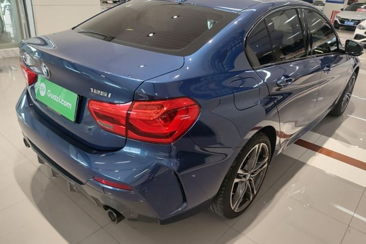 Used BMW 1 Series 2021 Restyled 125i M Sport Night Edition Rear Right 45 Deg