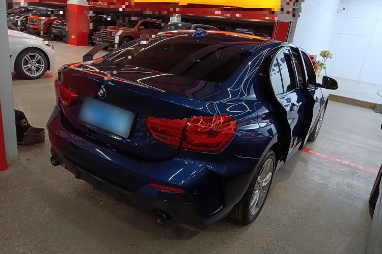 Used BMW 1 Series 2021 120i M Sport Night Edition Rear Right 45 Deg