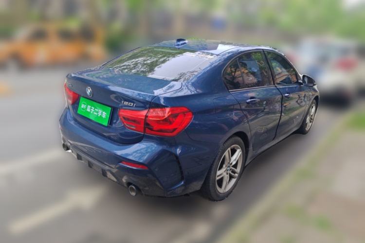 Used BMW 1 Series 2021 120i M Sport Night Edition Rear Right 45 Deg