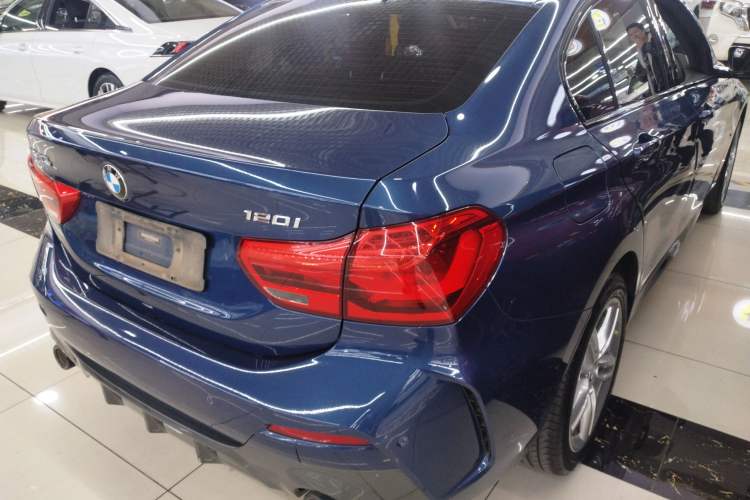 Used BMW 1 Series 2021 Revised 120i M Sport Night Edition Rear Right 45 Deg