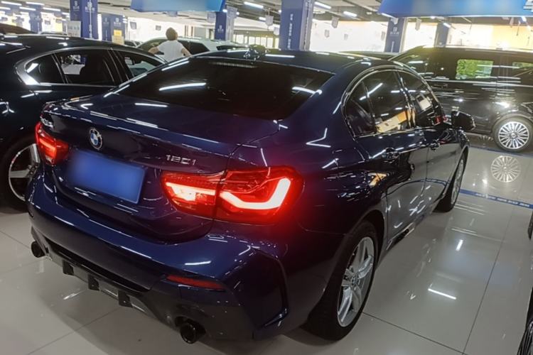 Used BMW 1 Series 2021 Revised 120i M Sport Night Edition Rear Right 45 Deg