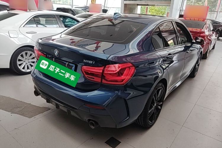 Used BMW 1 Series 2021 Restyled 125i M Sport Night Edition Rear Right 45 Deg