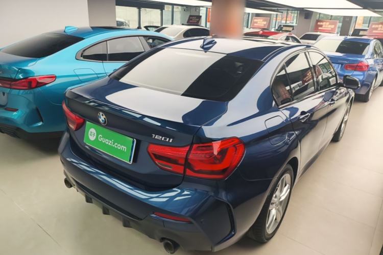Used BMW 1 Series 2021 Restyled 125i M Sport Night Edition Rear Right 45 Deg