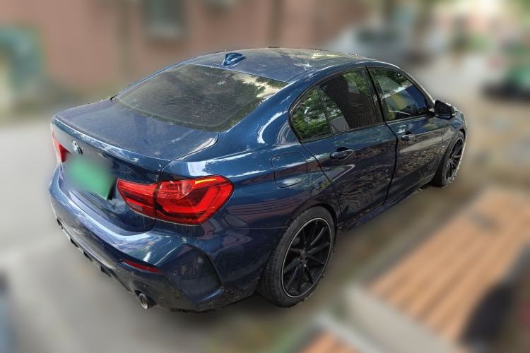 Used BMW 1 Series 2021 125i M Sport Night Edition Rear Right 45 Deg