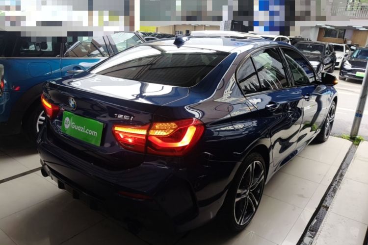 Used BMW 1 Series 2021 Restyled 125i M Sport Night Edition Rear Right 45 Deg