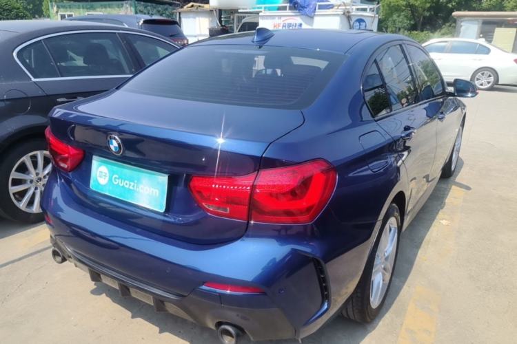 Used BMW 1 Series 2021 120i M Sport Night Edition Rear Right 45 Deg