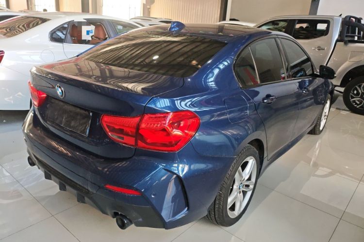 Used BMW 1 Series 2021 Revised 120i M Sport Night Edition Rear Right 45 Deg