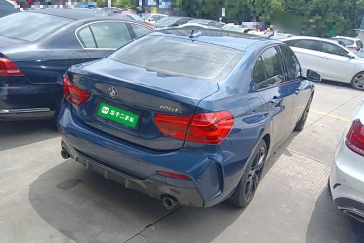 Used BMW 1 Series 2021 125i M Sport Night Edition Rear Right 45 Deg