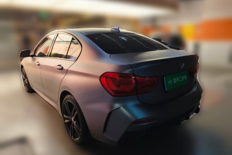 Used BMW 1 Series 2021 125i M Sport Night Edition Rear Left 45 Deg