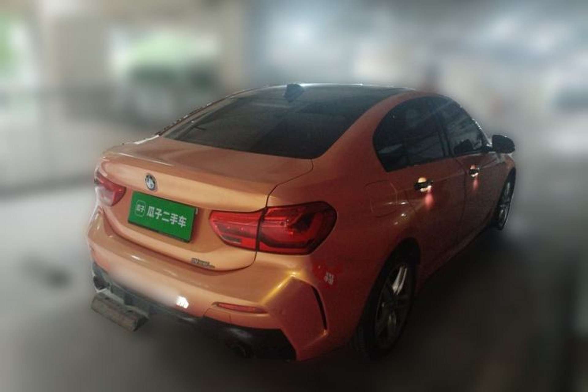 Used BMW 1 Series 2021 120i M Sport Night Edition Rear Right 45 Deg