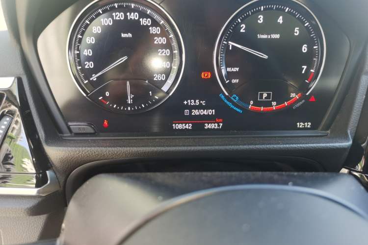 Used BMW 1 Series 2021 120i M Sport Night Edition Odometer Close Up