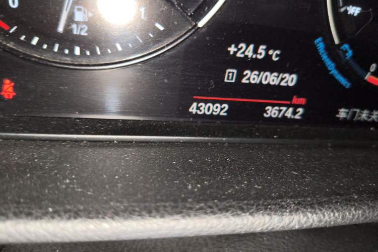 Used BMW 1 Series 2021 Restyled 125i M Sport Night Edition Odometer Close Up