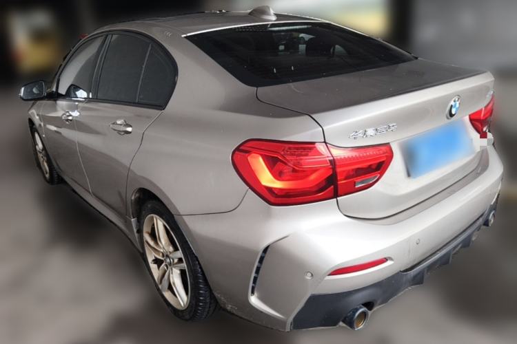 Used BMW 1 Series 2021 120i M Sport Night Edition Rear Left 45 Deg