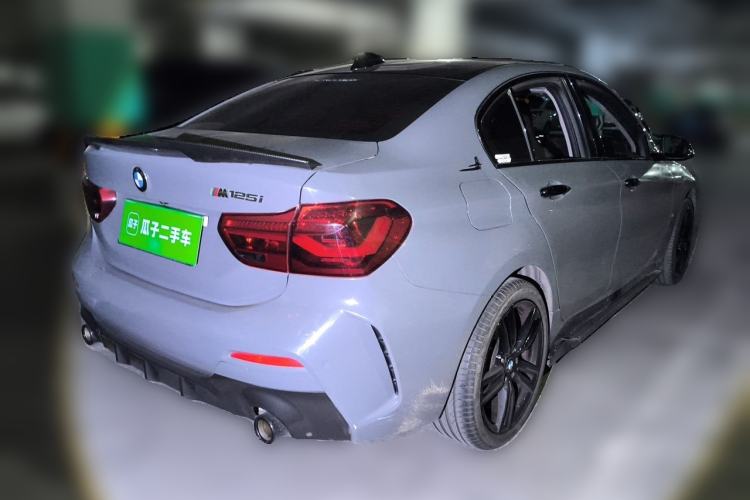 Used BMW 1 Series 2021 Restyled 125i M Sport Night Edition Rear Right 45 Deg