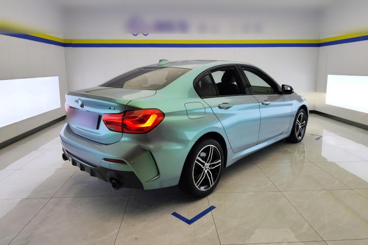 Used BMW 1 Series 2021 120i M Sport Night Edition Rear Right 45 Deg