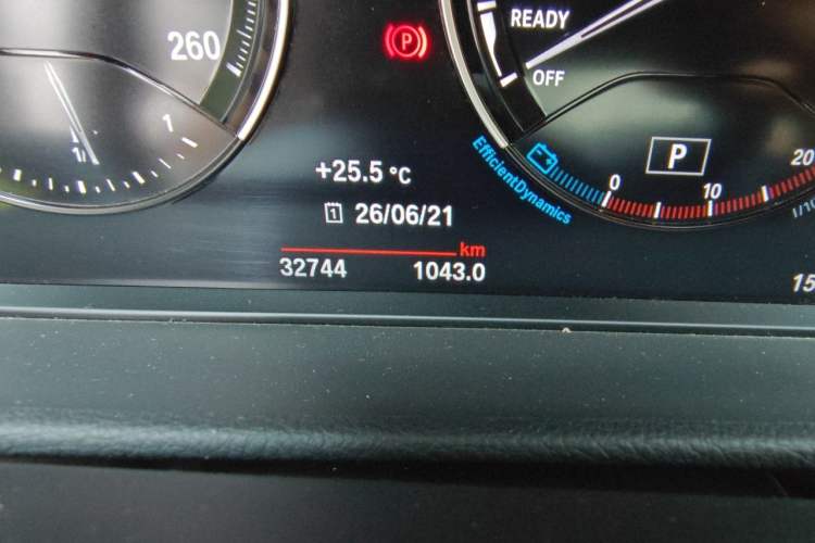 Used BMW 1 Series 2021 Revised 120i M Sport Night Edition Odometer Close Up