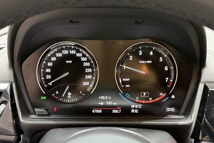 Used BMW 1 Series 2021 120i M Sport Night Edition Odometer Close Up