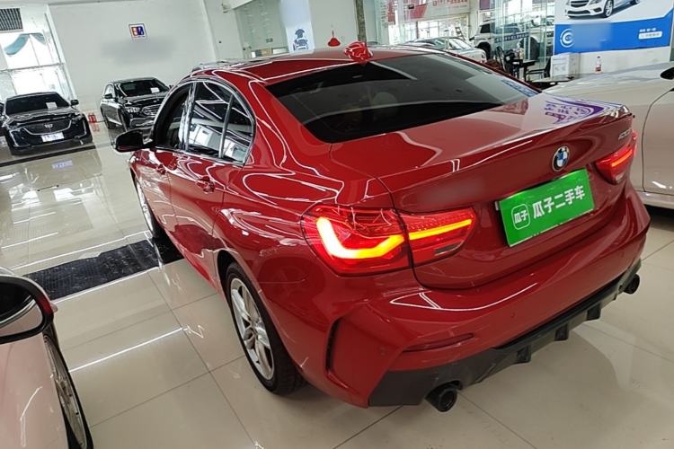 Used BMW 1 Series 2021 Revised 120i M Sport Night Edition Rear Left 45 Deg