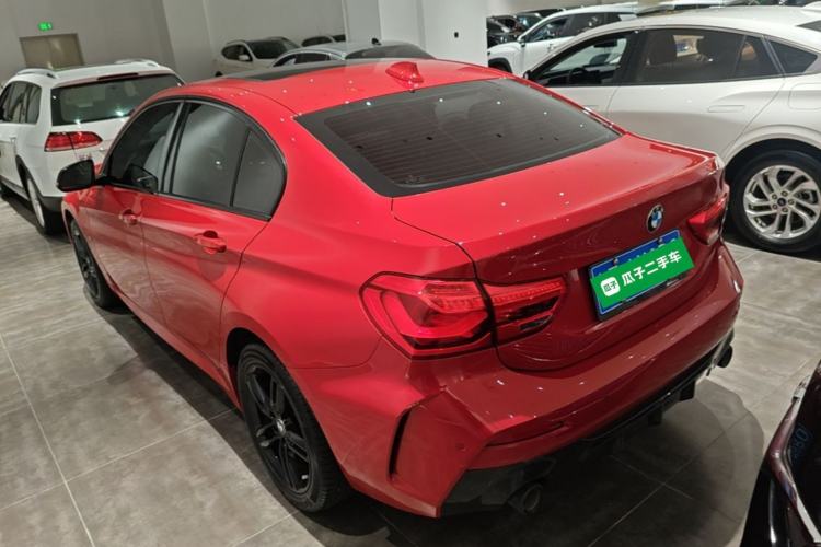 Used BMW 1 Series 2021 120i M Sport Night Edition Rear Left 45 Deg