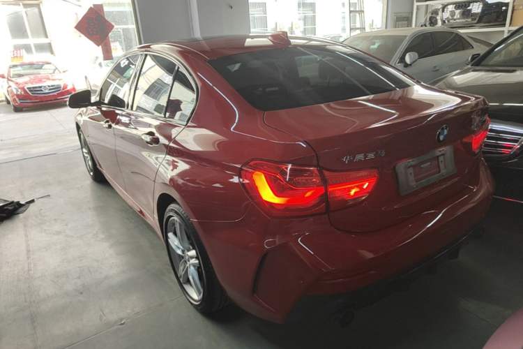 Used BMW 1 Series 2021 Revised 120i M Sport Night Edition Rear Left 45 Deg