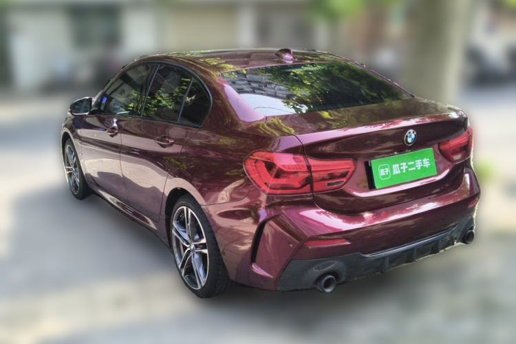 Used BMW 1 Series 2021 Restyled 125i M Sport Night Edition Rear Left 45 Deg