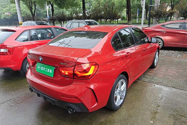 Used BMW 1 Series 2021 Revised 120i M Sport Night Edition Rear Right 45 Deg