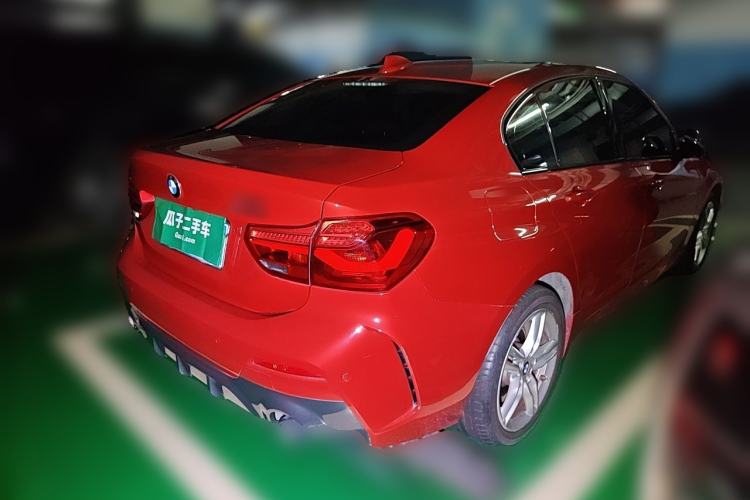 Used BMW 1 Series 2021 120i M Sport Night Edition Rear Right 45 Deg