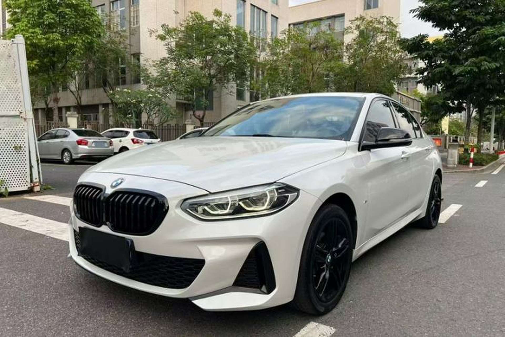 Used BMW 1 Series 2021 Revised 120i M Sport Night Edition Front Left 45 Deg