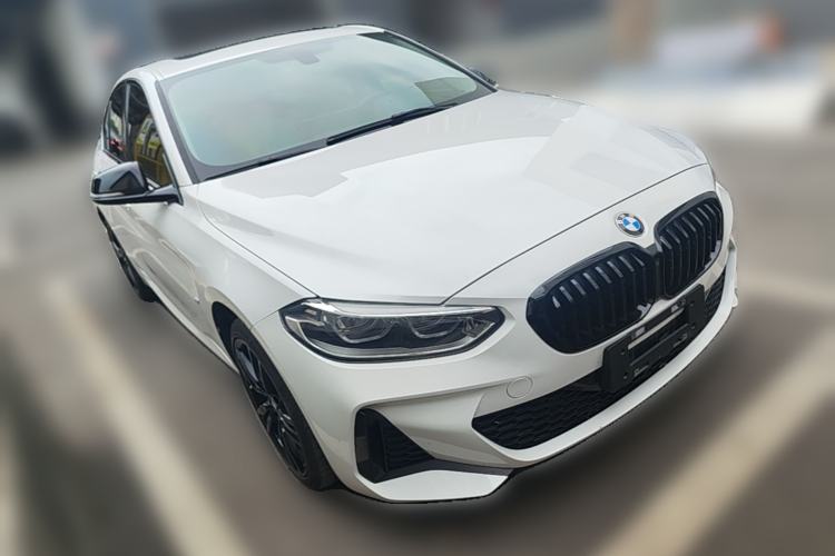 Used BMW 1 Series 2021 Restyled 125i M Sport Night Edition Front Right 45 Deg