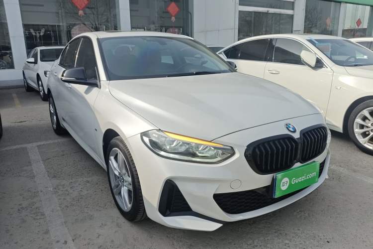 Used BMW 1 Series 2021 120i M Sport Night Edition Front Right 45 Deg