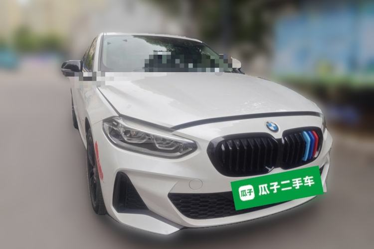 Used BMW 1 Series 2021 120i M Sport Night Edition Front Right 45 Deg