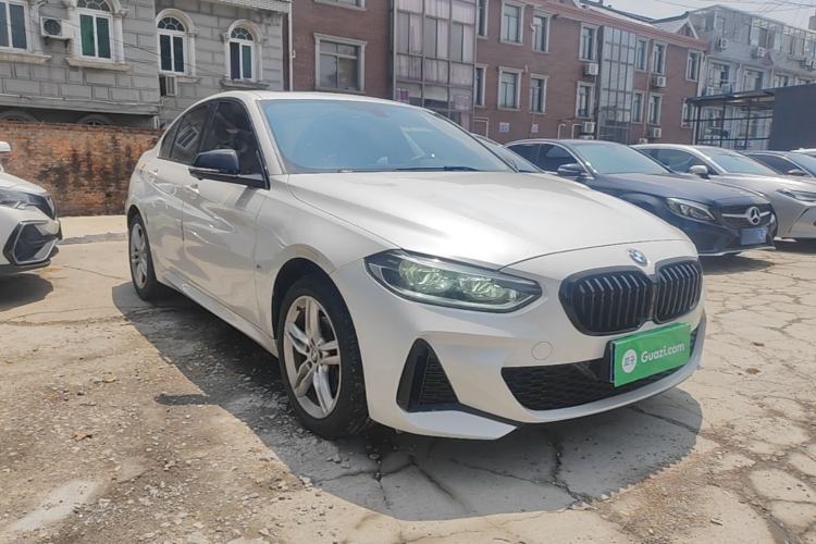 Used BMW 1 Series 2021 120i M Sport Night Edition Front Right 45 Deg