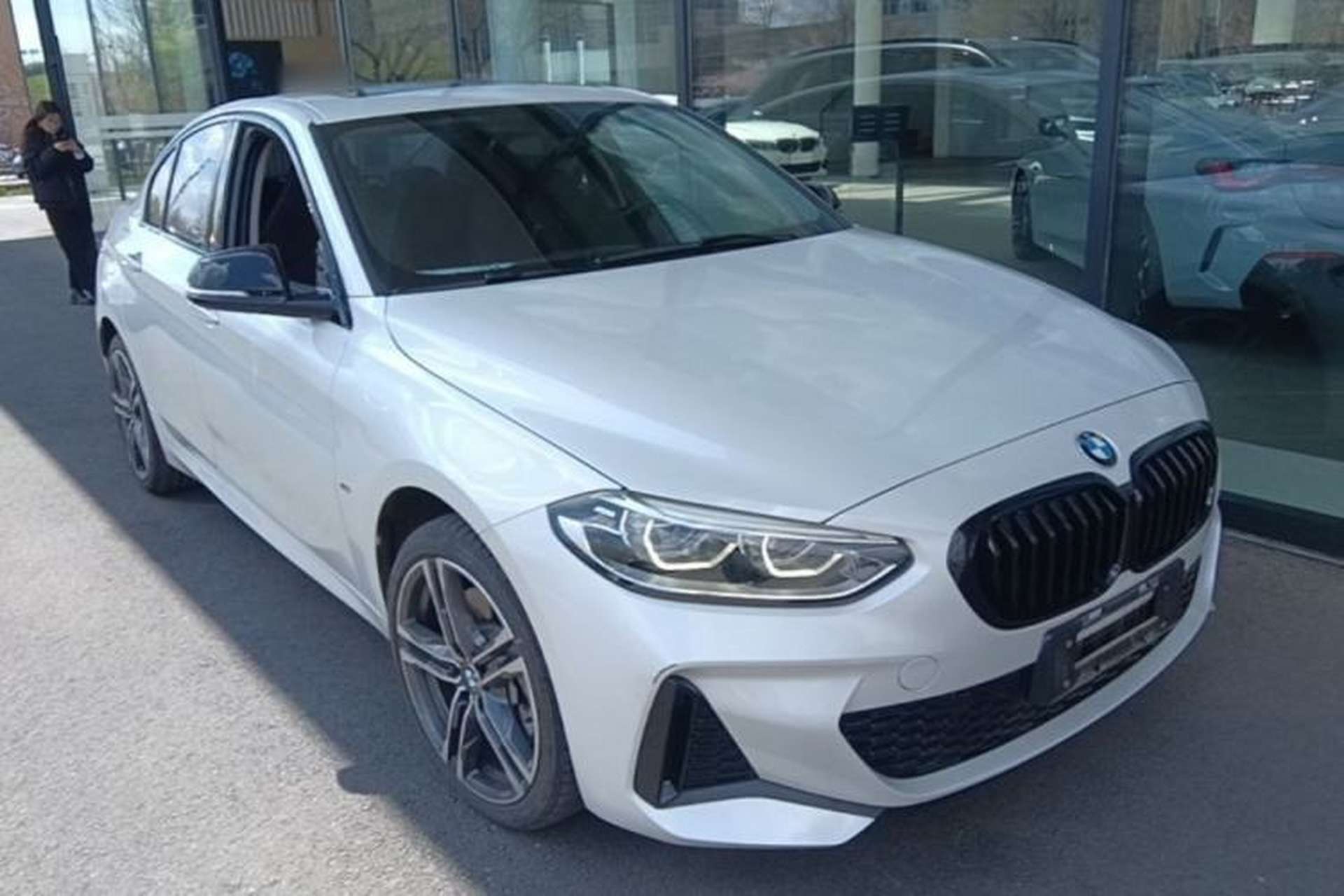 Used BMW 1 Series 2021 Restyled 125i M Sport Night Edition Front Right 45 Deg
