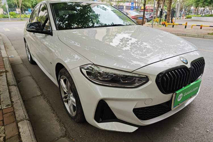 Used BMW 1 Series 2021 120i M Sport Night Edition Front Right 45 Deg