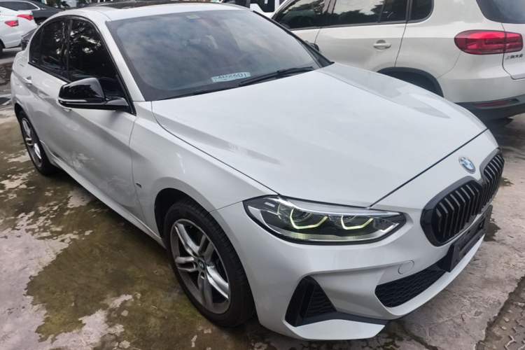 Used BMW 1 Series 2021 120i M Sport Night Edition Front Right 45 Deg