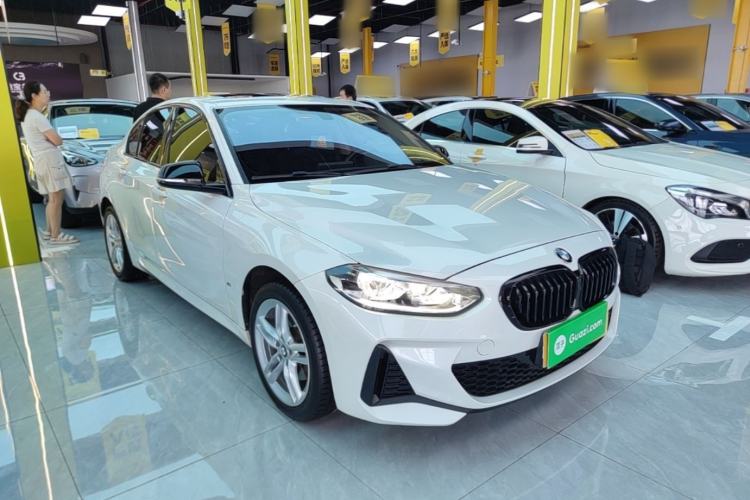 Used BMW 1 Series 2021 120i M Sport Night Edition Front Right 45 Deg