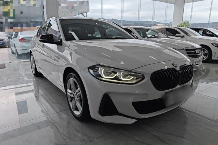 Used BMW 1 Series 2021 120i M Sport Night Edition Front Right 45 Deg