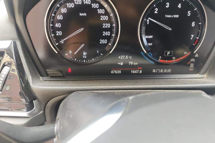 Used BMW 1 Series 2021 120i M Sport Edition Odometer Close Up