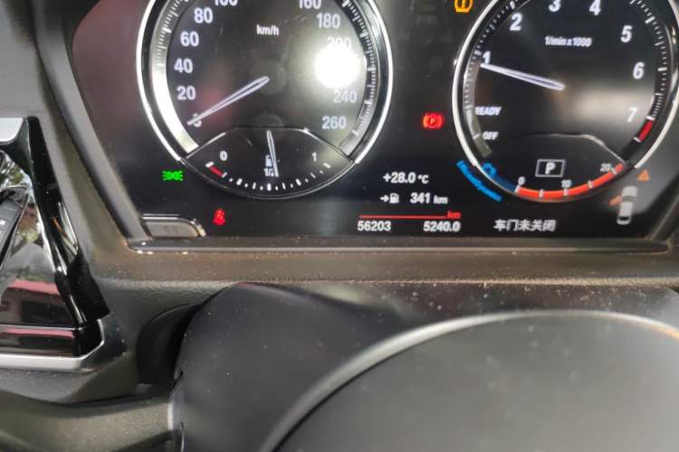 Used BMW 1 Series 2021 120i M Sport Night Edition Odometer Close Up