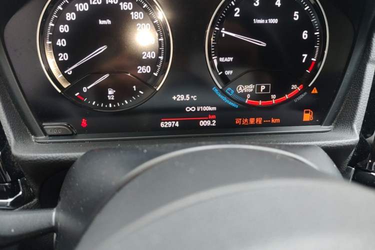 Used BMW 1 Series 2021 Revised 120i M Sport Night Edition Odometer Close Up
