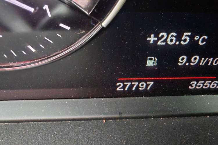 Used BMW 1 Series 2021 120i M Sport Edition Odometer Close Up