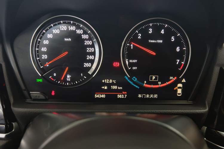 Used BMW 1 Series 2021 125i M Sport Night Edition Odometer Close Up
