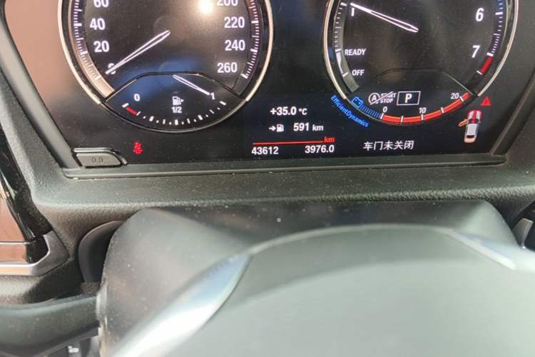 Used BMW 1 Series 2021 120i M Sport Edition Odometer Close Up