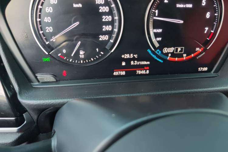 Used BMW 1 Series 2021 125i M Sport Night Edition Odometer Close Up