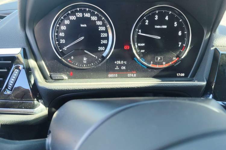 Used BMW 1 Series 2021 125i M Sport Night Edition Odometer Close Up