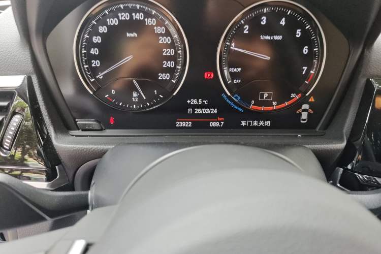 Used BMW 1 Series 2021 120i M Sport Night Edition Odometer Close Up